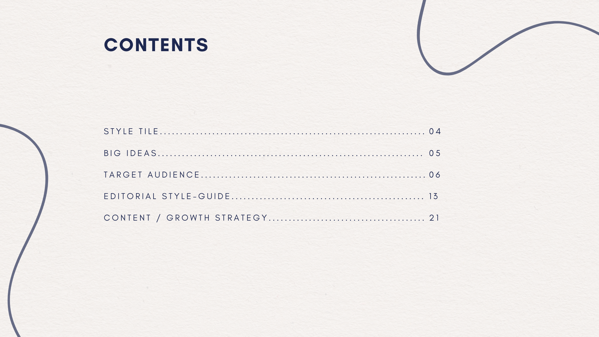 Editorial deck slide